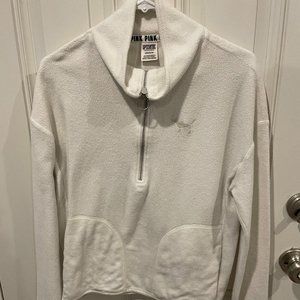 Victoria's Secret PINK Cream Pullover Sweatshirt